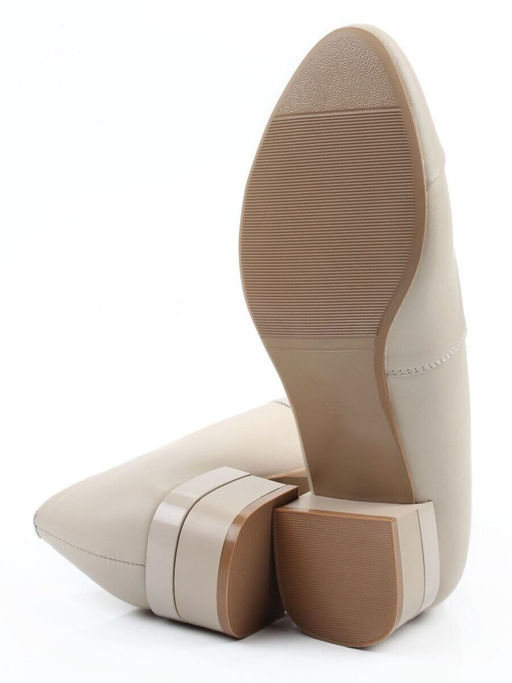 06-M47-6 BEIGE Туфли женские (натуральная кожа)