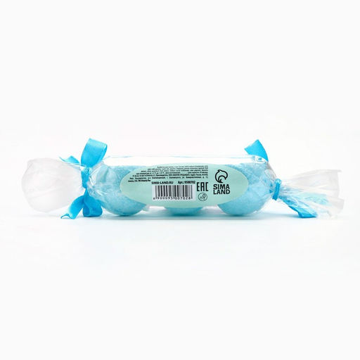 Бомбочки для ванны, 3×20 г, аромат фруктового леденца, BEAUTY FOOD