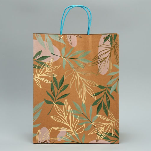 Пакет крафтовый Eco mood, 37 х 29.5 х 12 см - Дарите счастье фото 2