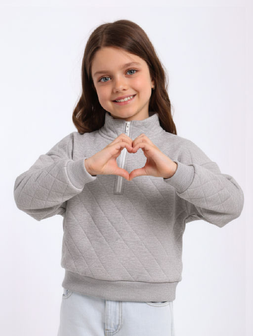 Толстовка "Успех" серый