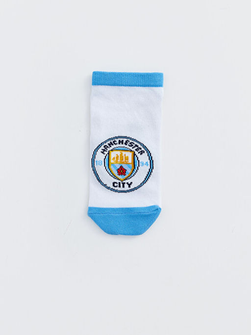 Manchester City Lisansl? Erkek ?ocuk Patik ?orap 5li
