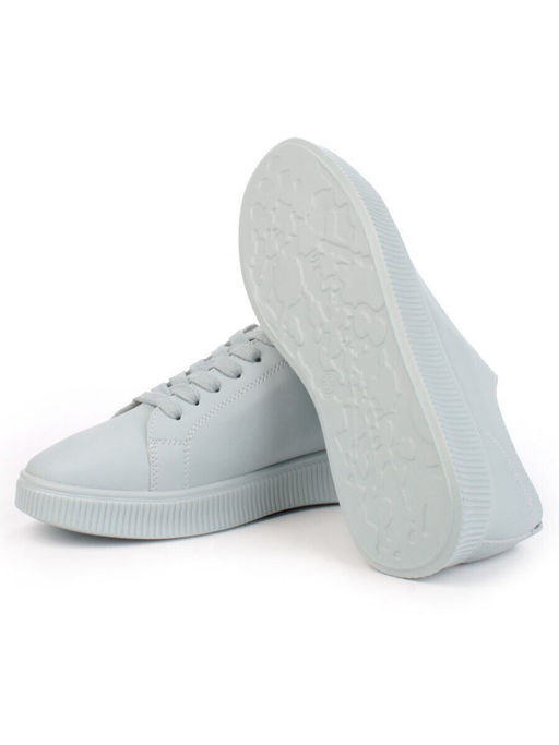 05-PDXL33-7 LT. BLUE Кроссовки женские (натуральная кожа)