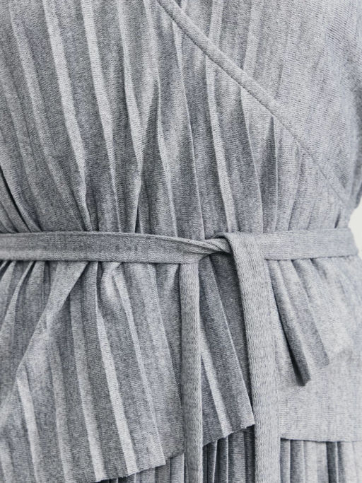 Кардиган с плиссировкой на завязках / Zarina фото 7