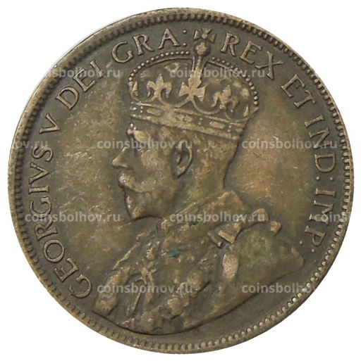 1 цент 1918 года Канада