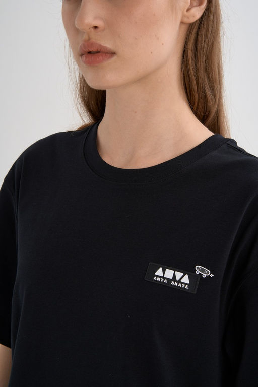 Футболка Черный ANTA SKATE SS Tee  фото 16