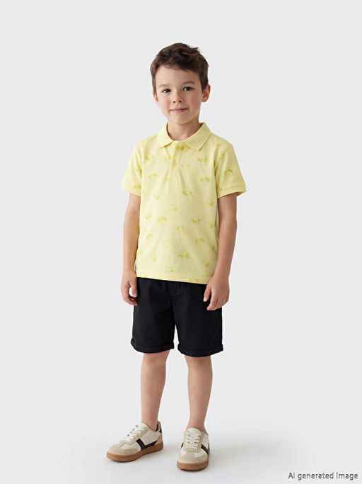 Polo Yaka Erkek ?ocuk Pike Ti??rt