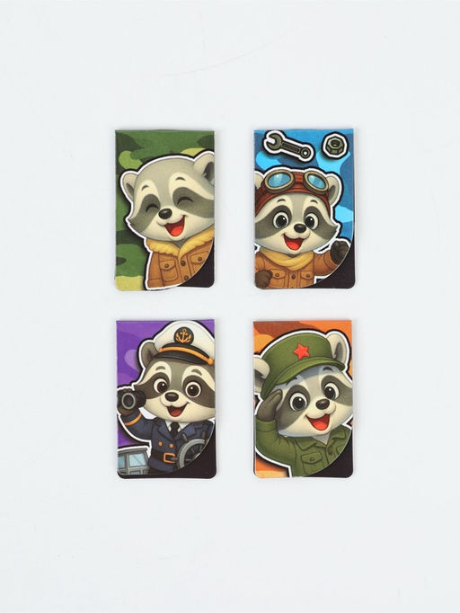 Подарочный набор, ежедневник А5, магнитные закладки, ручка Отважному защитнику - Artfox фото 6