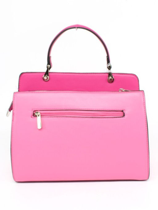 Сумка женская искусственная кожа DJ-CM 6969-ROSE RED 2отд, плечевой ремень, розовый SALE 261494 - Adelia фото 6