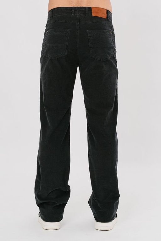 NOBBY, Мужские джинсы 01683-4 (антрацит микровельвет)  фото 5