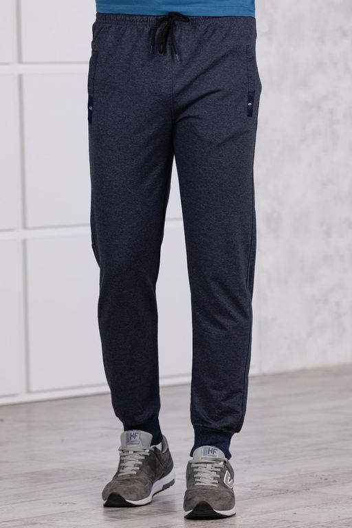 Брюки спортивные 
 3.MM140B-синий