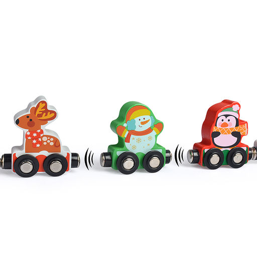 Шнуровка "Новогодний паровозик"в пакете