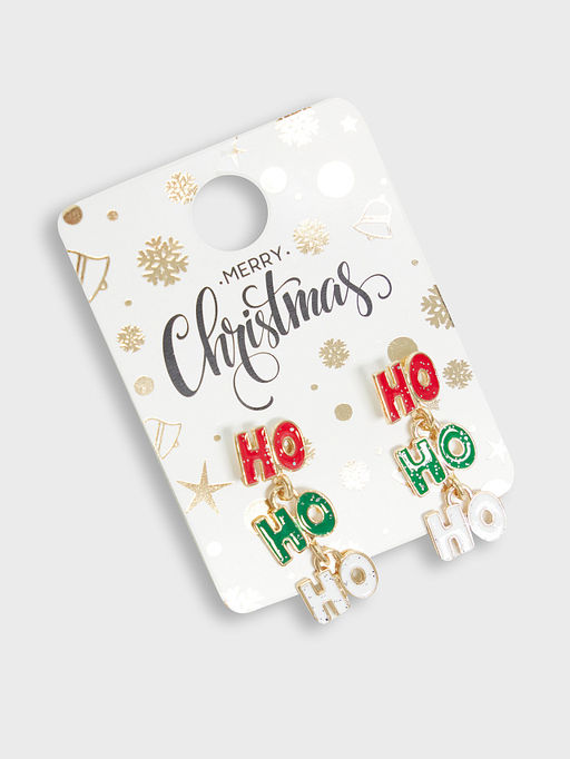 Серьги с подвесками Ho ho ho - Mark formelle фото 3