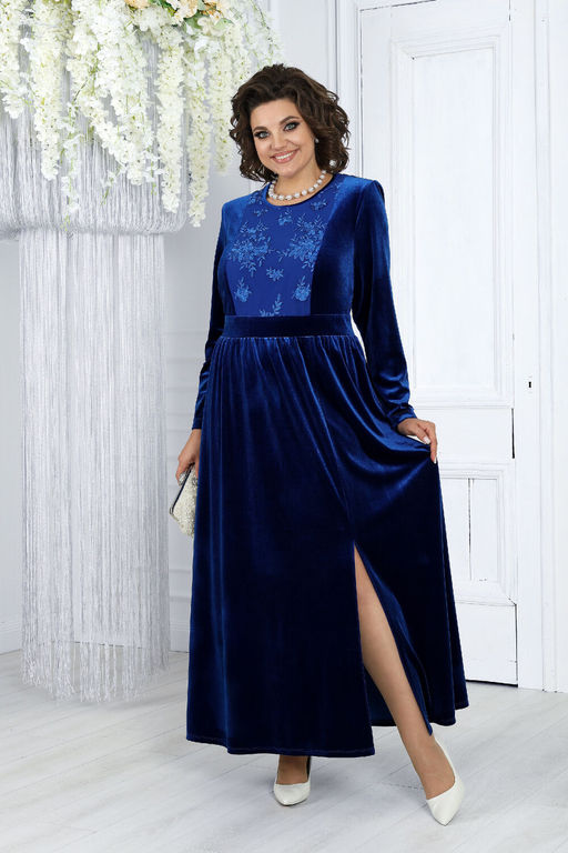 Платье Ninele 7431-Р темно-синий - Mira fashion фото 630