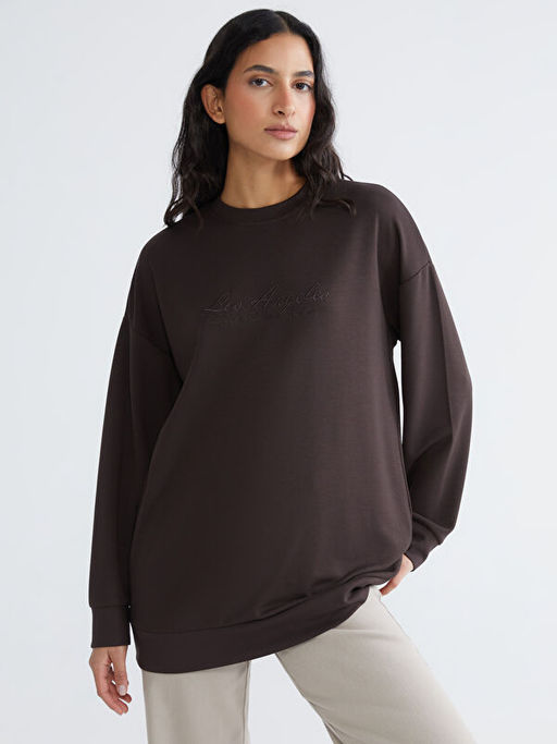 Los Angeles Nak??l? Kad?n Sweatshirt Tunik