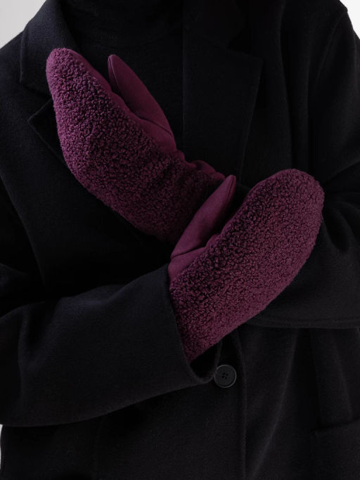 Рукавицы жен Labbra LB-CP-50 plum  фото 4