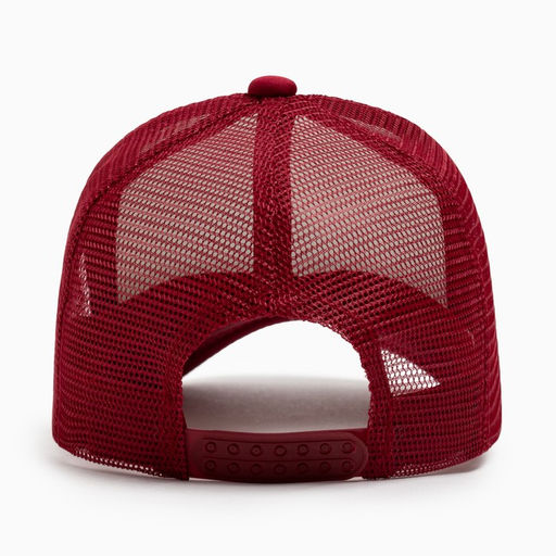 Бейсболка с сеткой MINAKU, бордовая, размер 56-58