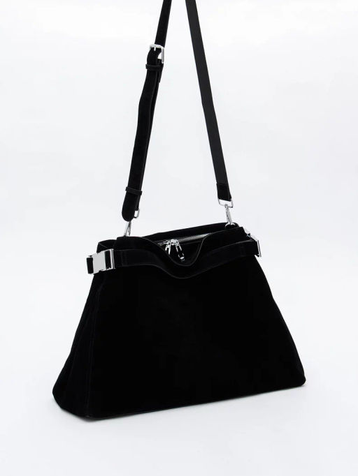 Сумка 6149Q black Polina&Eiterou