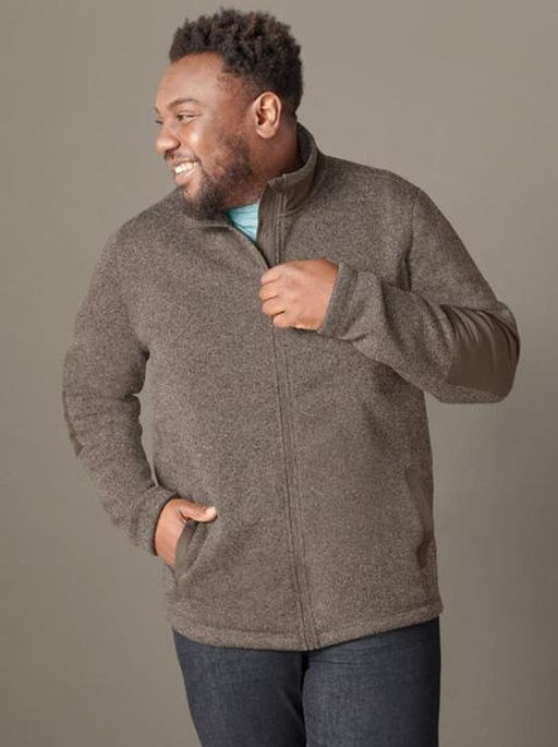 Мужской флисовый жакет LIVERGY