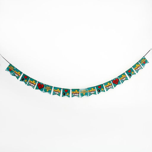 Гирлянда-флажки Game Time, «С Днём Рождения!», 300 см