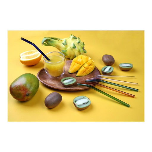 Набор из 6-ти многоразовых трубочек для напитков Walmer Cocktail Color, цвет разноцветный  фото 8