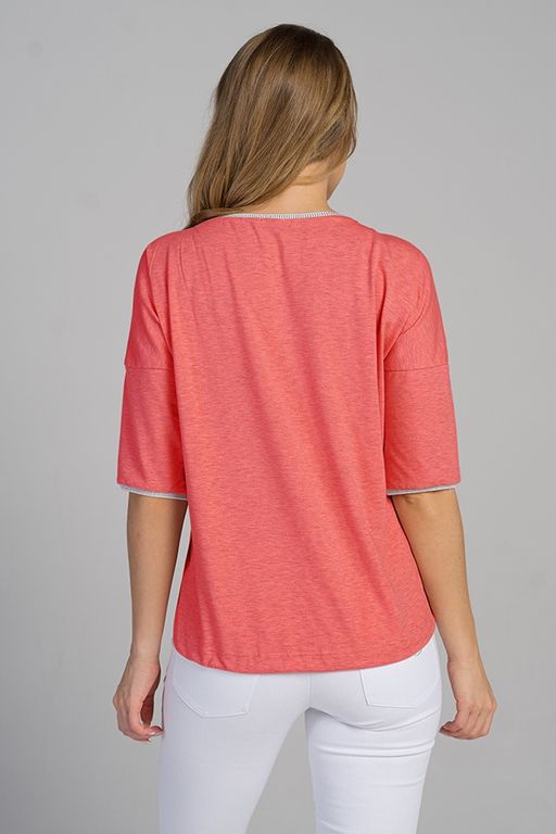 Футболка м-443 коралл - А+б коллекция фото 5