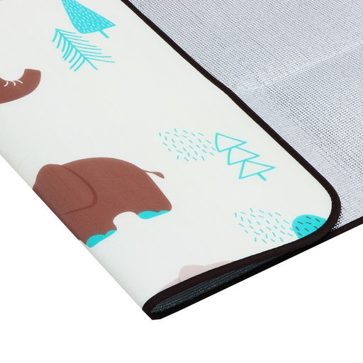 Игровой коврик для детей на фольгированной основе «Слоник», размер 180×150×0.5 см, Крошка Я