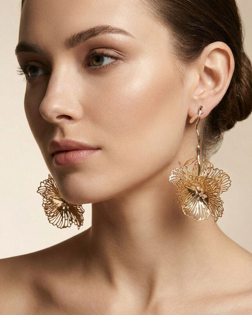 Стильные серьги