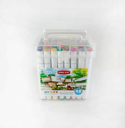 Скетч Маркеры цветные. 48 цветов