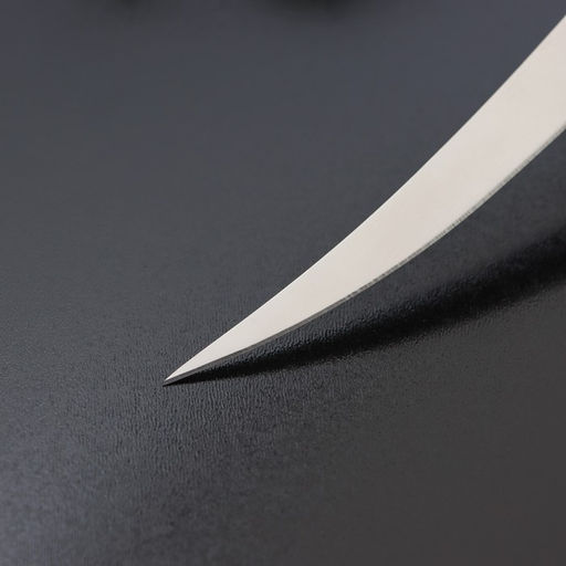 Нож кухонный Доляна Страйп, гладкое лезвие 11,5 см  фото 4