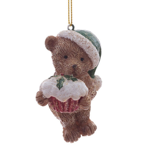 Изделие декоративное подвесное "Медвежонок", L4 W3,5 H7 см, 4в.