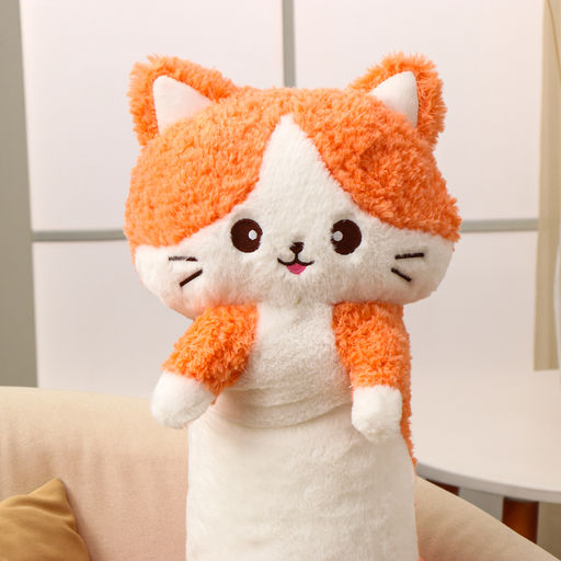 Мягкая игрушка Кот-батон, 80 см, цвет оранжевый - Simaland фото 2
