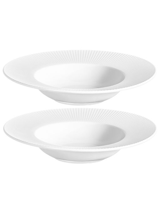 Набор тарелок круглых 2 пр. 26*26*5 см Соната, глубокие, фарфор - Elan gallery фото 3