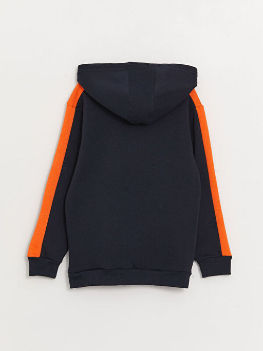 Renk Bloklu Uzun Kollu Erkek ?ocuk Hoodie - Waikiki фото 2