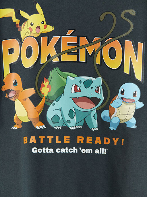 Pokemon Bask?l? Erkek ?ocuk Ti??rt