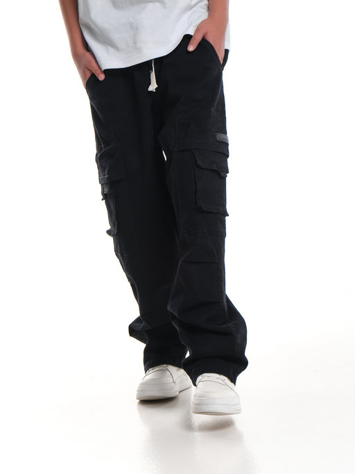 Брюки карго 33-91236 черный - Mini maxi фото 12