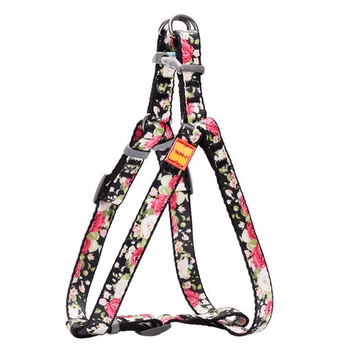 ВИА Шлейка "Палмер", размер XL, 60-90см, с рисунком "Цветы" 25кл21