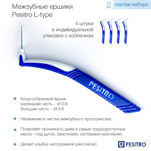 Ортодонтический набор Pesitro Ortho ЛАЙТ (несъёмные ортодонтические конструкции)