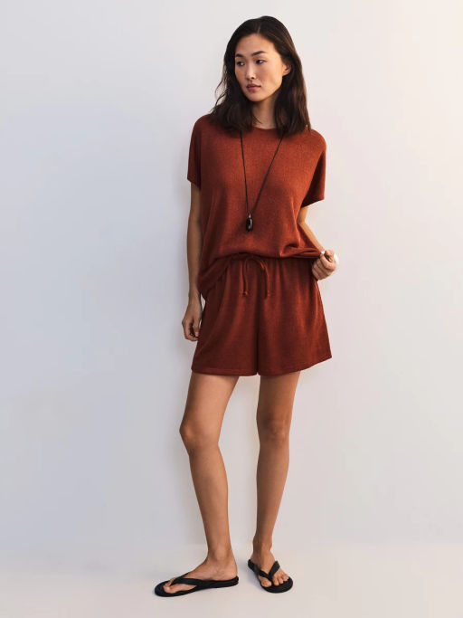 Футболка прямого кроя из вискозы ZR2605013420-21 / Zarina