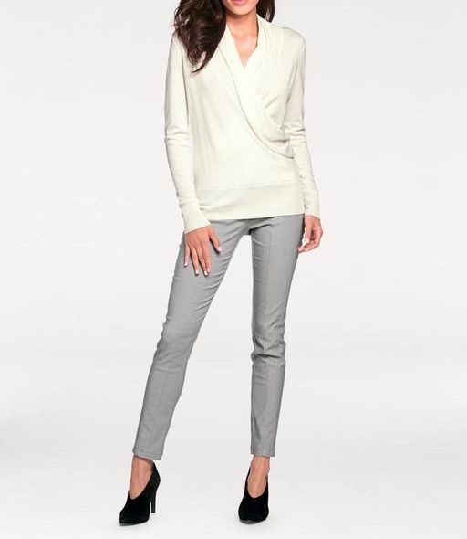 Пуловер, кремовый - Ashley brooke фото 7