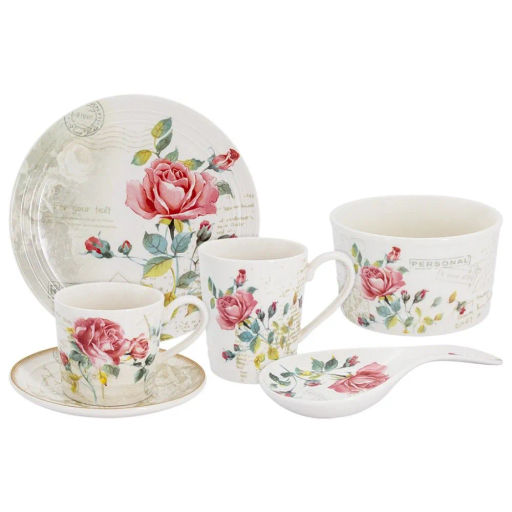 Чашка с блюдцем Розы Парижа, 0,22 л - Imari фото 5