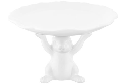 Блюдо для сервировки 29,5*29,5*17,7 см Кролик на подставке - Elan gallery фото 16