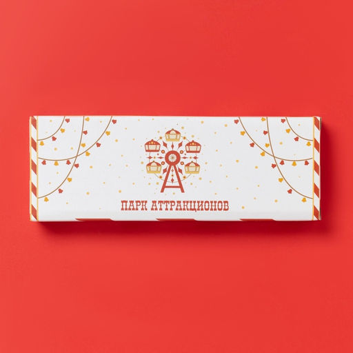 Подставка под ложку новогодняя Доляна «Парк аттракционов», 22.3×7.1×2.7 см