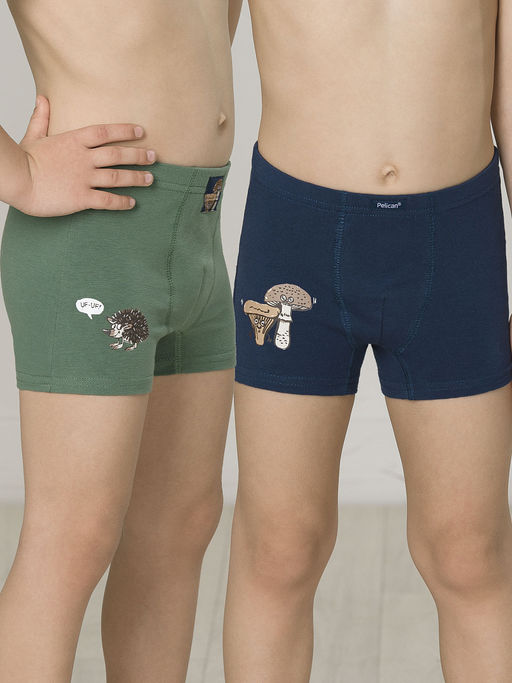 Уценка Pelican 2шт. в упаковке BUHB3303(2) трусы для мальчиков