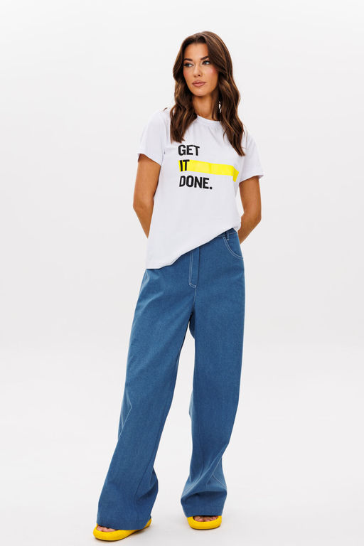 Футболка Fantazia Mod 5187 молочная