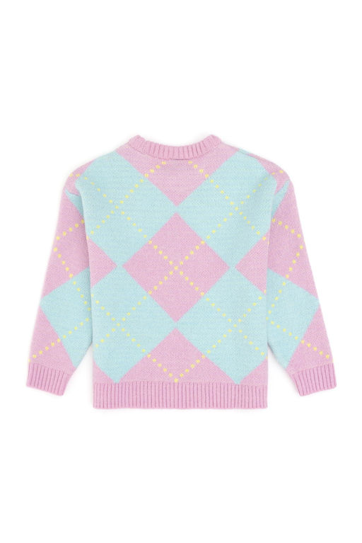 Розовый свитер для девочки Неожиданная скидка в корзине - U.s. polo assn фото 2