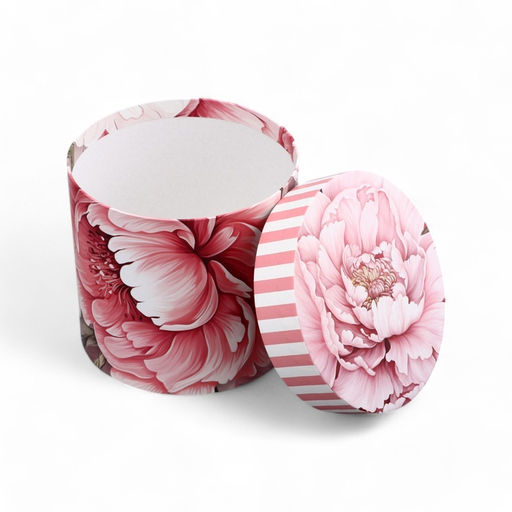 Набор шляпных коробок для цветов 5 в 1, упаковка подарочная, Бутон, 16?14 см - 22?19.5 см