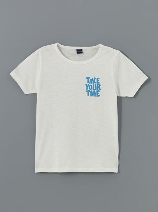 Bisiklet Yaka Erkek ?ocuk ?ortlu Pijama Tak?m?