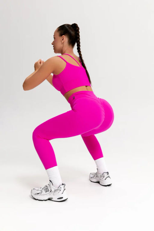 Лосины Scrunch Neon yellow - Forstrong фото 17