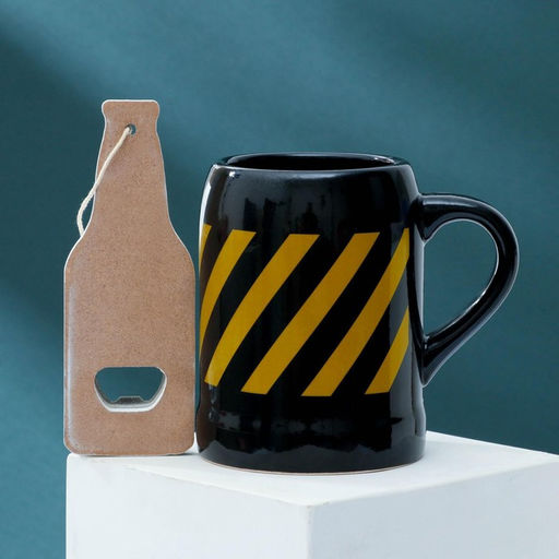 Набор Использовать в случае необходимости, пивная кружка 600 мл, открывашка - Дорого внимание фото 4