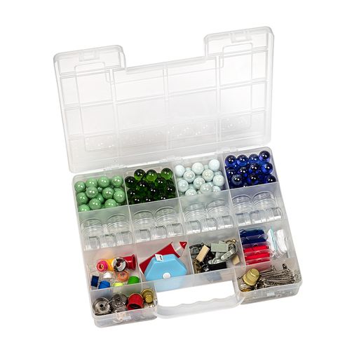 Gamma Коробка для шв. принадл. OM-007 пластик 27.3 x 22 x 5 см синий